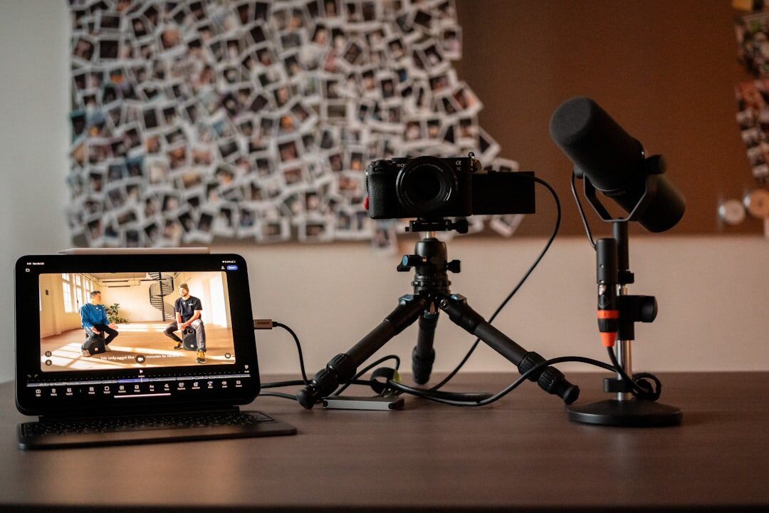 media interview setup